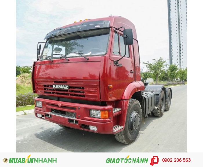 Xe đầu kéo Kamaz 6460. Ngân hàng hỗ trợ vay 60-65%