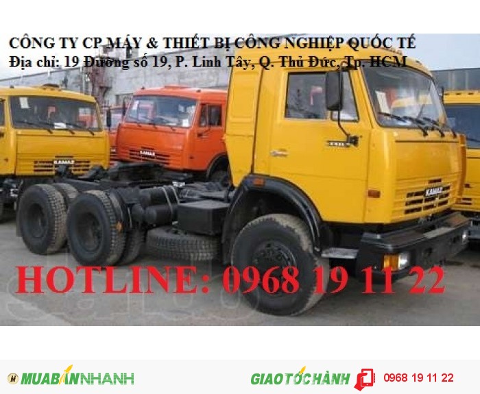 Bán Xe Đầu Kéo KAMAZ 65116 6x4