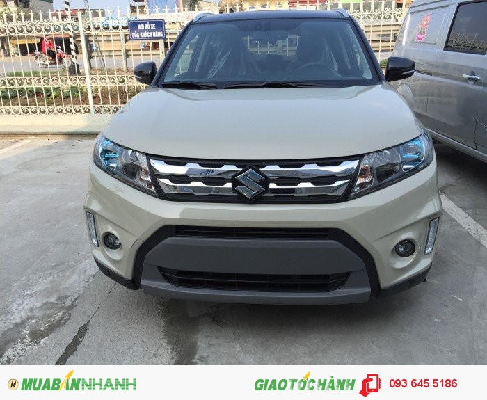 Bán xe Suzuki Vitara xe nhập khẩu Hungari mầu trắng ngà nóc đen