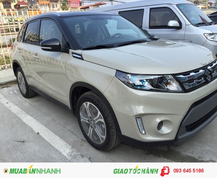 Bán xe Suzuki Vitara xe nhập khẩu Hungari mầu trắng ngà nóc đen