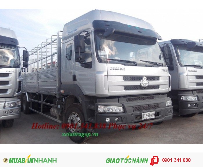 Xe tải Chenglong thùng bạt nhâu khẩu