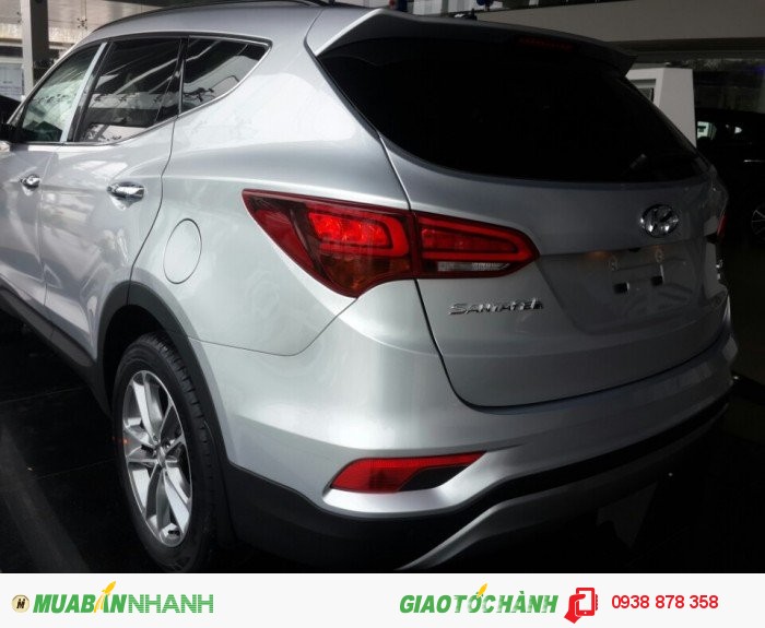 Ưu đãi hấp dẫn! Hyundai Santafe 2017 Full options. Khuyến mãi 240 triệu, hỗ trợ trả góp 80%