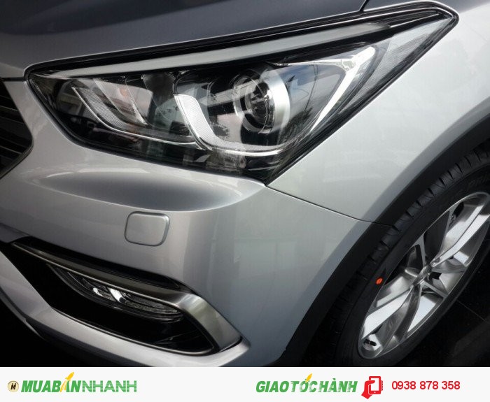 Ưu đãi hấp dẫn! Hyundai Santafe 2017 Full options. Khuyến mãi 240 triệu, hỗ trợ trả góp 80%