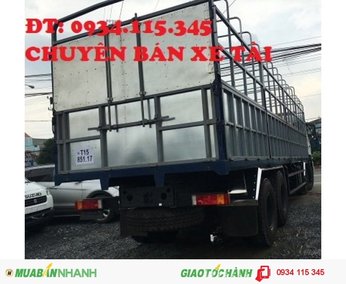 Xe tải DongFeng Hoàng Huy L315( 4 chân)- xe tải dongfeng 17.9 tấn( 4 chân) máy Cumin.