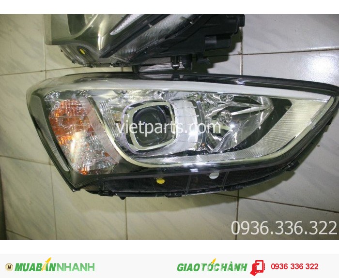 SantaFe 2010 2016:má phanh, đèn pha, đèn gầm, gương chiếu hậu, lọc gió, lọc xăng...