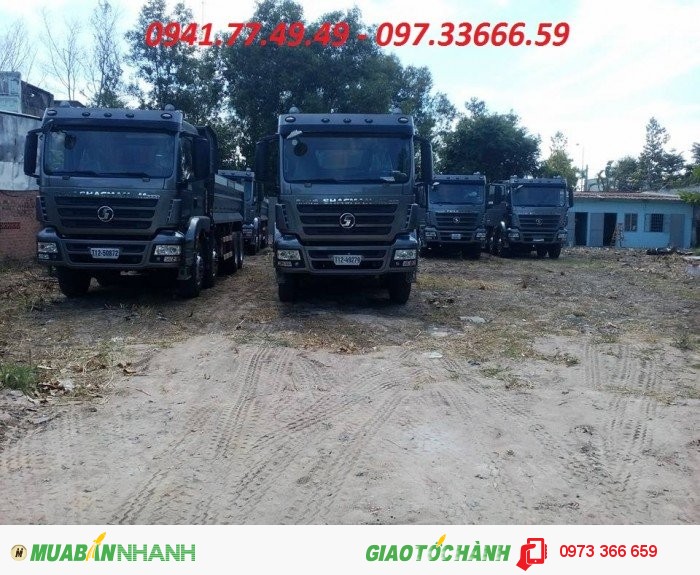 Top hót ShacMan xe Ben đời 2017