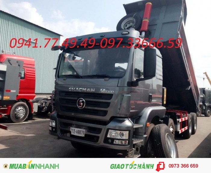 Top hót ShacMan xe Ben đời 2017