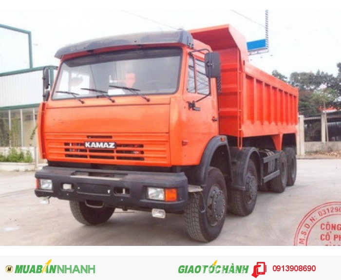 Xe ben kamaz 18T nhập khẩu chính hãng 100%