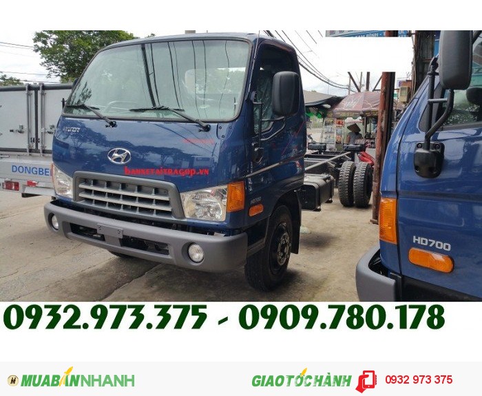Bán Xe Hyundai 7.7 Tấn HD700, xe nâng tải, xe HYUNDAI tải trọng cao nhất, hyundai 7.7 Tấn