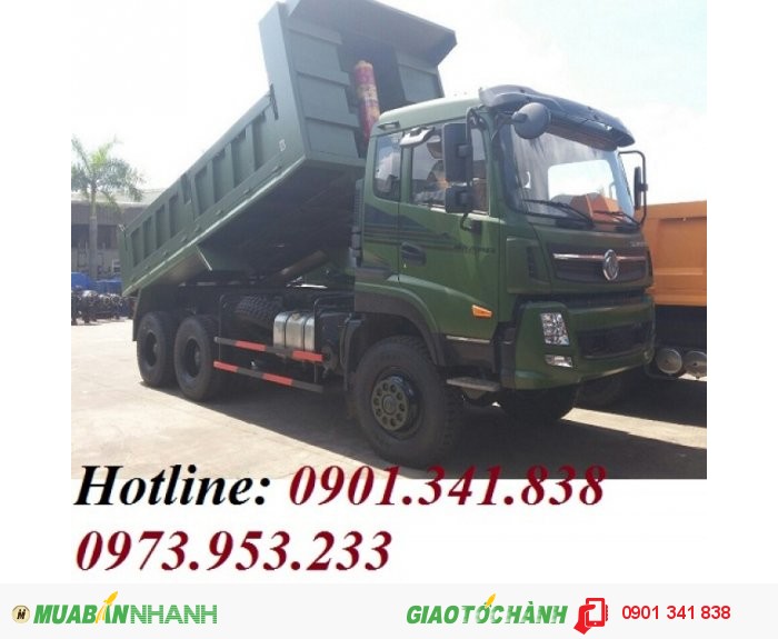 Bán xe ben Trường Giang 3 chân 3 cầu chính hãng xe mới nhất 2016 kèm hỗ trợ trả góp.