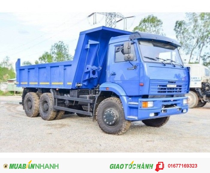 Thông tin Bán xe ben Kamaz 6520 20m3 Nhập khẩu CHLB NGA 2016 giá 1 tỷ 900 triệu