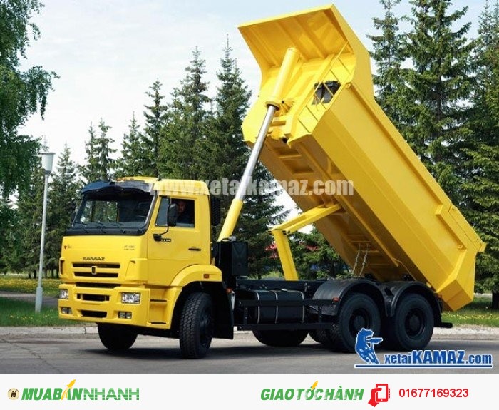 Thông tin Bán xe ben Kamaz 6520 20m3 Nhập khẩu CHLB NGA 2016 giá 1 tỷ 900 triệu