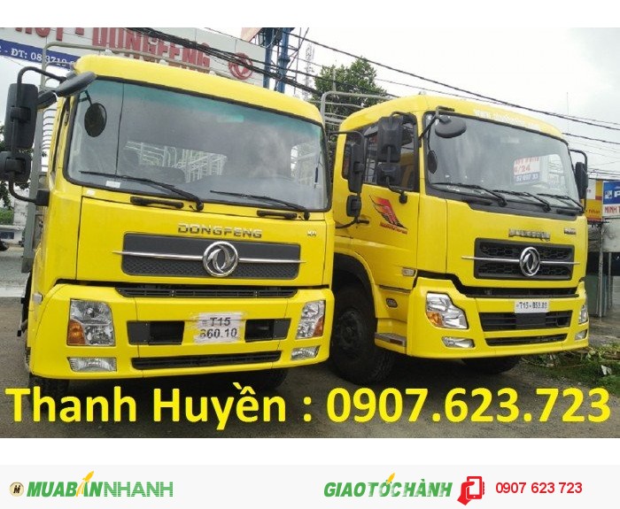 Xe tải dongfeng b170 nhập khẩu - 8 tấn 750, 2015