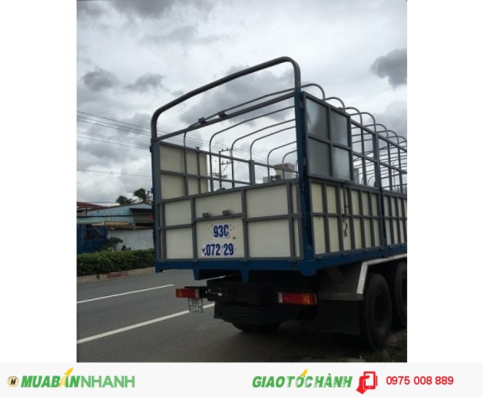 Xe tải DongFeng Trường Giang 18.7 tấn( 17.9 tấn) 2 cầu 4 chân xe mới 2017.