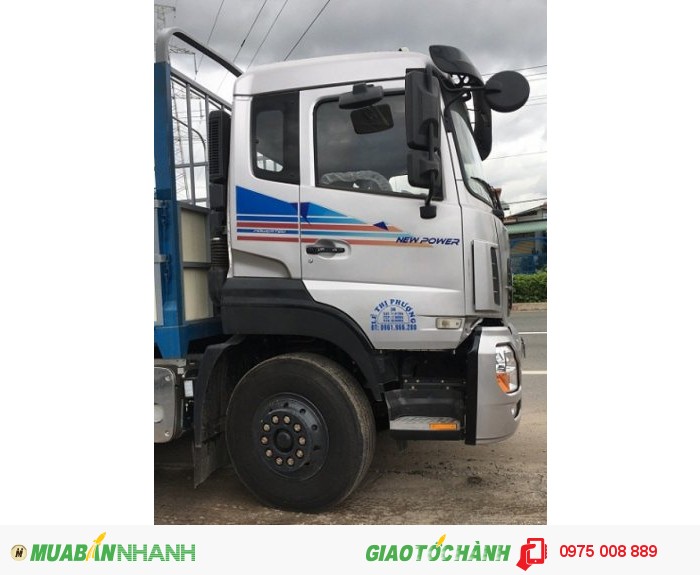 Xe tải DongFeng Trường Giang 18.7 tấn( 17.9 tấn) 2 cầu 4 chân xe mới 2017.