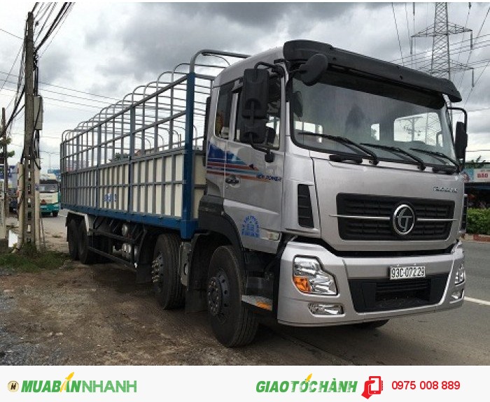 Xe tải DongFeng Trường Giang 18.7 tấn( 17.9 tấn) 2 cầu 4 chân xe mới 2017.