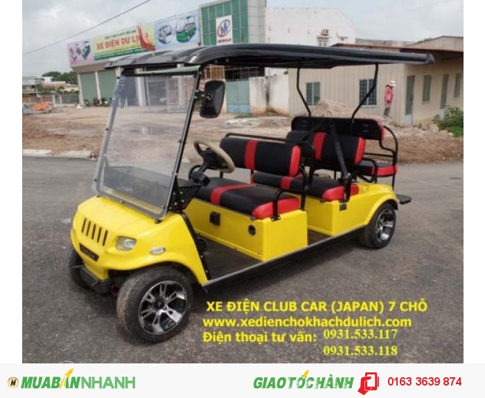 Tất cả xe điện Club Car cho thị trường Việt Nam