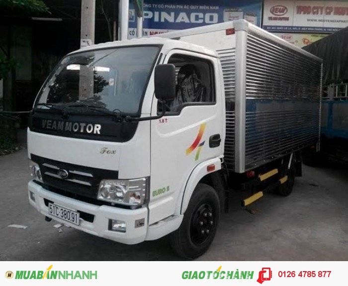 Bán xe tải veam 1T5 VT150| xe tải veam VT150 động cơ Hyundai, xe được vào thành phố giá rẻ