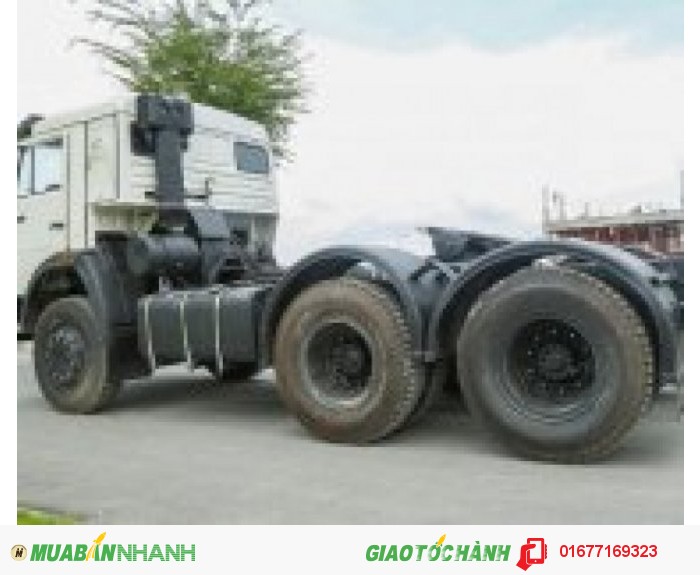 Tổng đại lý Kamaz Việt Nam, bán xe đầu kéo Kamaz 54115 (6x4) 240 hp