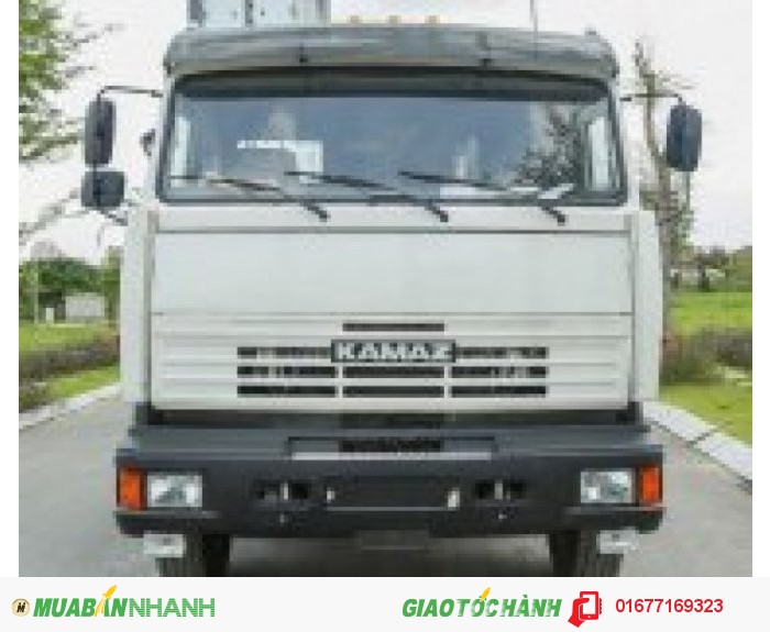 Tổng đại lý Kamaz Việt Nam, bán xe đầu kéo Kamaz 54115 (6x4) 240 hp