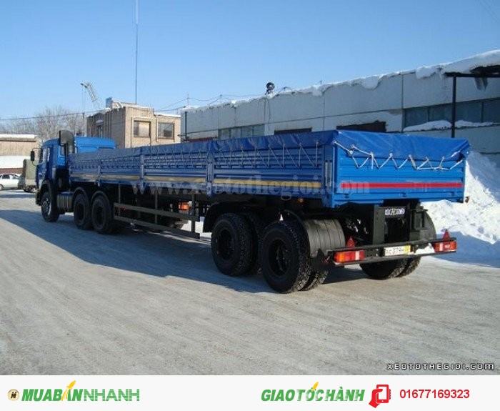 Xe đầu kéo Kamaz 54115 (6x4) 2 cầu, có xe ngay, lãi suất thấp