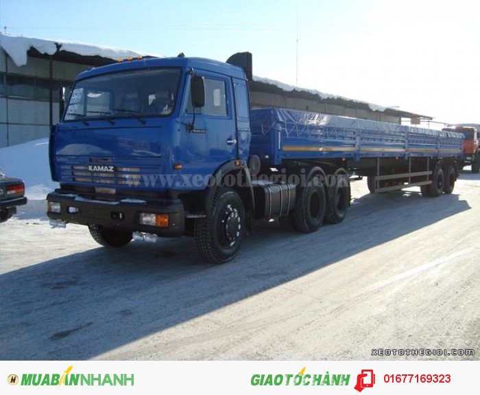 Xe đầu kéo Kamaz 54115 Kamaz 54115 (6x4) Đầu Kéo Kamaz 27 Tấn, có xe ngay, Ls ưu đãi