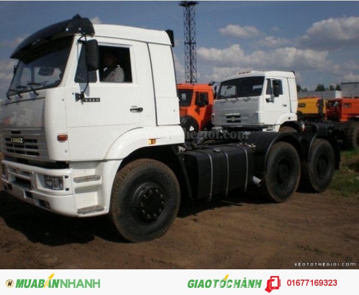 Xe đầu kéo Kamaz 54115 Kamaz 54115 (6x4) Đầu Kéo Kamaz 27 Tấn, có xe ngay, Ls ưu đãi