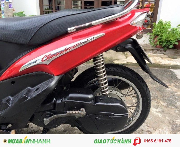 Yamaha Mio Classico mẫu nhỏ,màu đỏ,thắng đĩa, BSTP