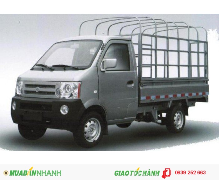 Xe tải nho gọn dongben 870kg 2016