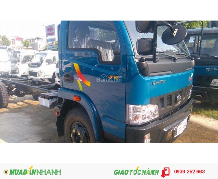Xe tải veam vt750 7490kg máy hyundai 2016