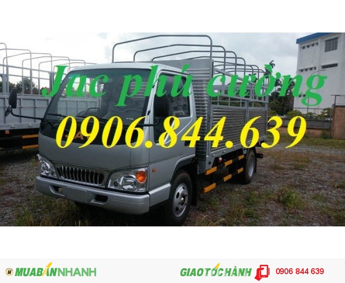 Giá bán xe tải Jac 2.5T 2.5 tấn thùng dài 4.2m vay lãi suất thấp