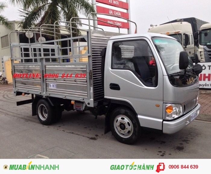 Giá bán xe tải Jac 2.5T 2.5 tấn thùng dài 4.2m vay lãi suất thấp