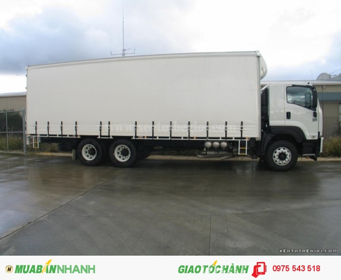 Xe tải Isuzu 15.6 tấn FVM34T (6x2)