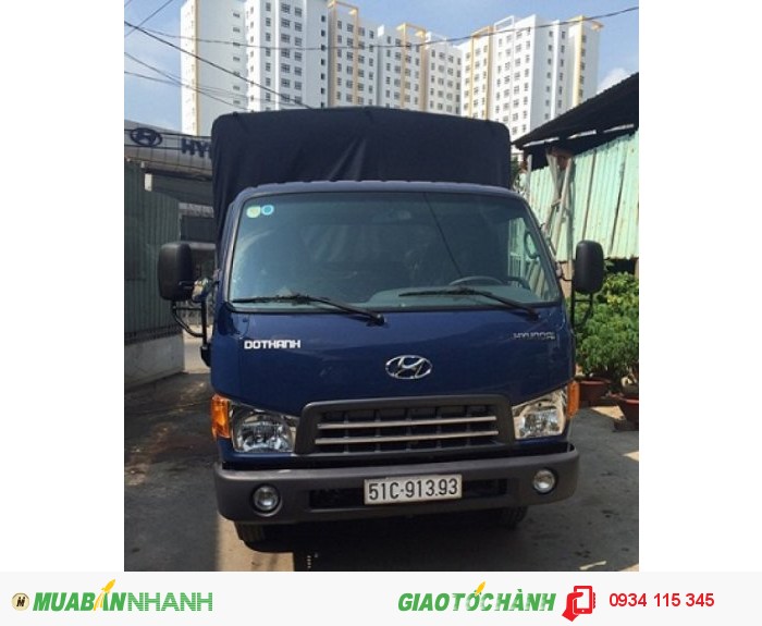 Xe tải hyunhdai Hd99 mẫu mới nâng tải- Xe tải hyunhdai HD99( 6,5 tấn) xe mới 2017