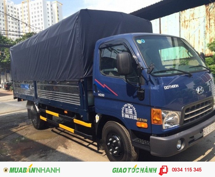 Xe tải hyunhdai Hd99 mẫu mới nâng tải- Xe tải hyunhdai HD99( 6,5 tấn) xe mới 2017