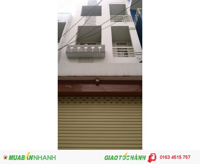 Nhà cho thuê MT Hồ Văn Huê, P.9, Phú Nhuận DT 4,2x14m