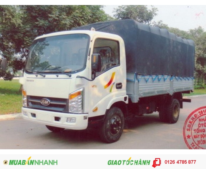 Bán xe tải veam 2T1 VT200-2 đời 2016 động cơ Hyundai nhập khẩu giá tốt