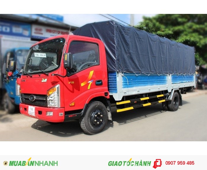 Xe tải veam 2T VT260 động cơ Hyundai, nhập khẩu- bán xe trả góp từ 70%- 80%  lãi suất thấp.