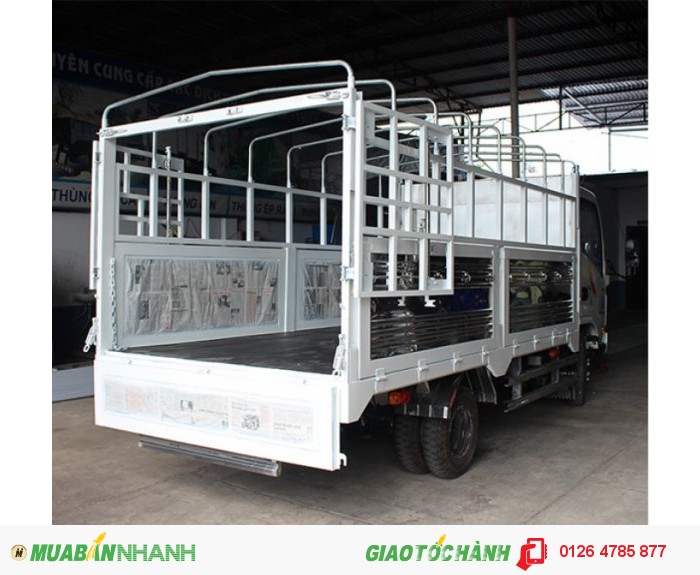 Bán xe tải veam 2T4 VT252 thùng dài 3m85 động cơ Hyundai, xe được vào thành phố, xe có sẵn giao ngay