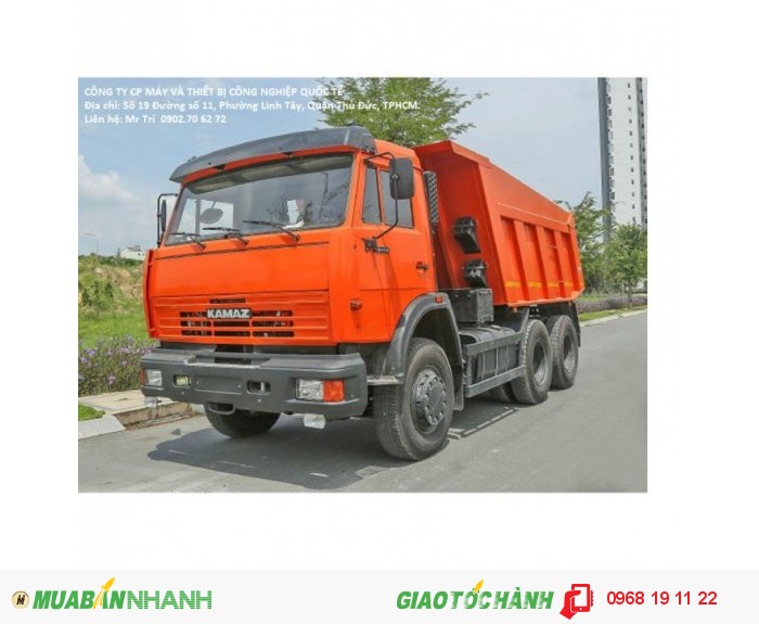Kamaz  Ben tự đổ 65115