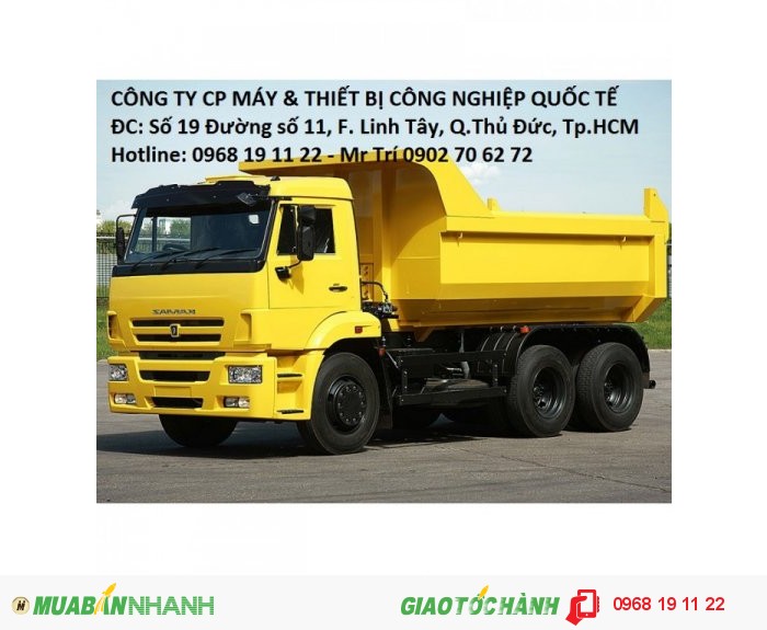 Xe Ben Thùng Oval - 65115 Giá 1,385,000,000đ