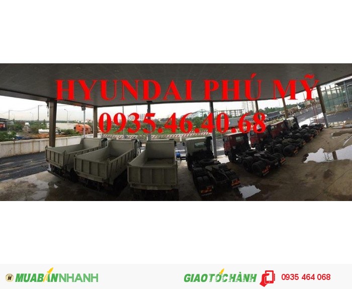 Xe Ben Hyundai Hd65 2,5t Mới 100%