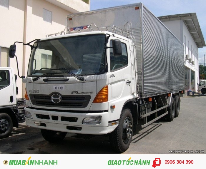 Bán Xe tải FG 8JPSL - 9,4 TẤN gắn cẩu, xe cẩu HINO 9 tấn 4 trả góp lãi suất thấp