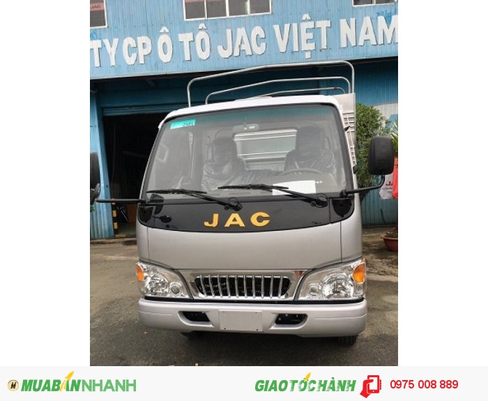 Xe tải jac 2.4T( jac 2,4 tấn) 2 tấn 4( 2T4) thùng dài 3m7 chạy trong thành phố
