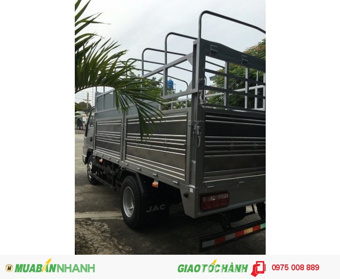 Xe tải jac 2.4T( jac 2,4 tấn) 2 tấn 4( 2T4) thùng dài 3m7 chạy trong thành phố
