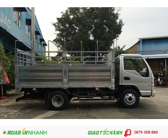 Xe tải jac 2.4T( jac 2,4 tấn) 2 tấn 4( 2T4) thùng dài 3m7 chạy trong thành phố