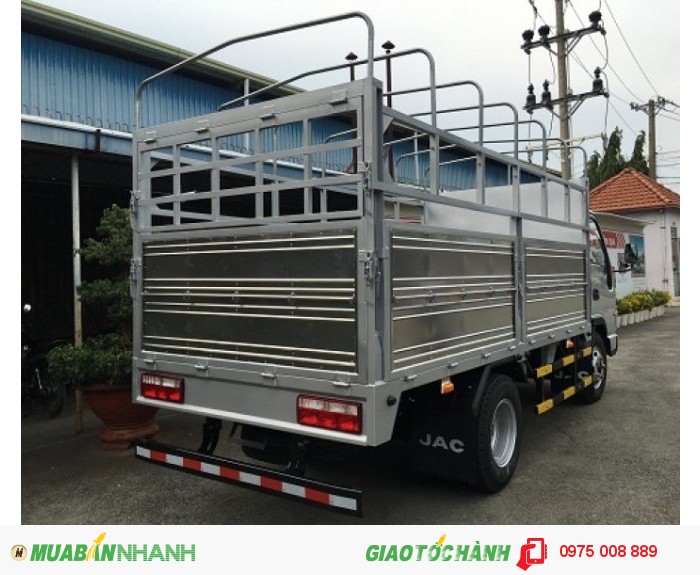 Xe tải jac 2.4T( jac 2,4 tấn) 2 tấn 4( 2T4) thùng dài 3m7 chạy trong thành phố