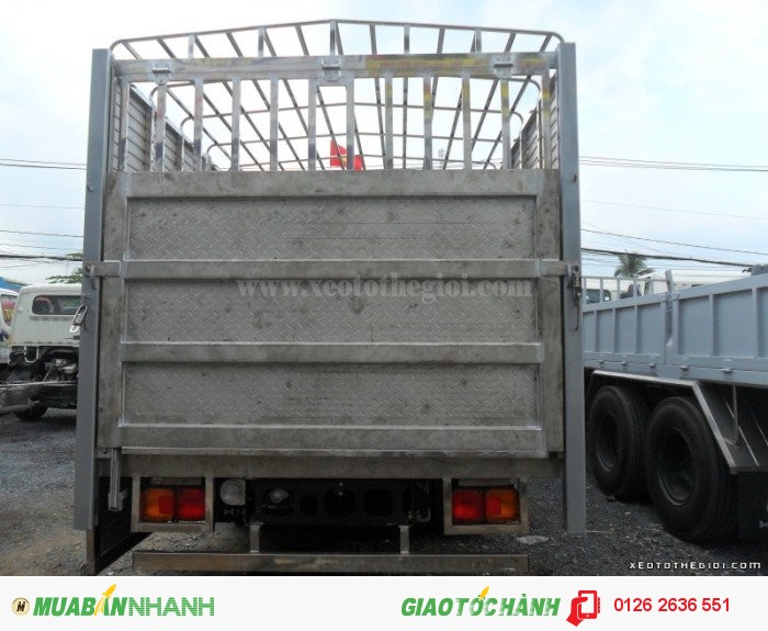 Xe Tải Hino Chở Gia Súc, gia cầm 5t4 Tấn FC9JLSW