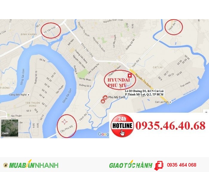 Xe tải Hyundai HD99 6,5T mới 100%