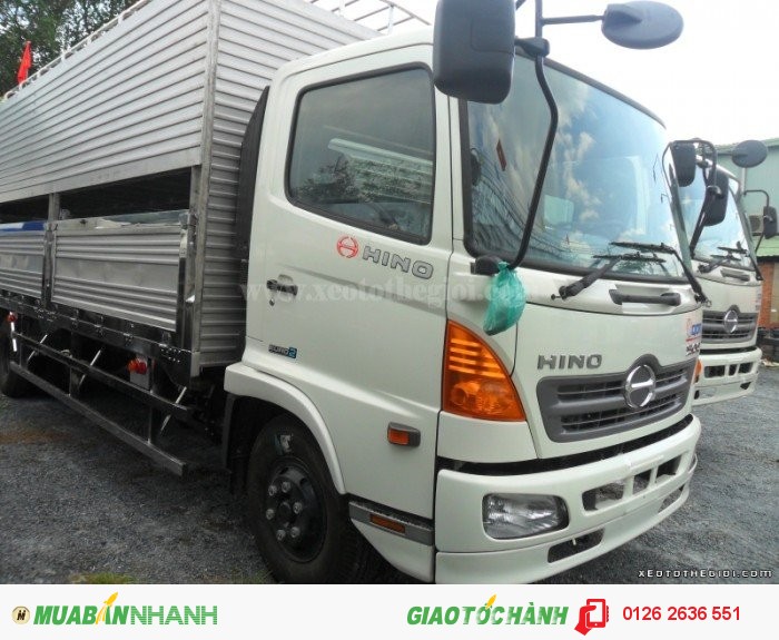 Tổng đại lý Hino Miền Nam bán xe Hino 5 tấn FC9JLSW chở gia súc, gia cầm